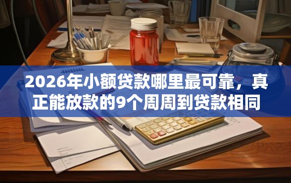 2026年小额贷款哪里最可靠，真正能放款的9个周周到贷款相同系列的软件推荐