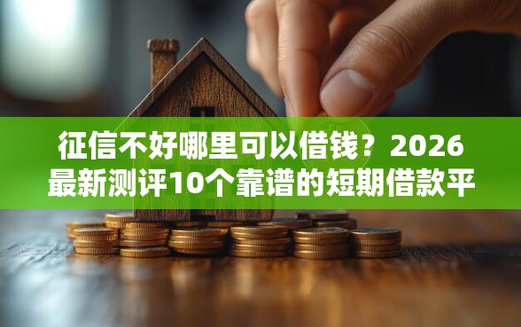 征信不好哪里可以借钱？2026最新测评10个靠谱的短期借款平台