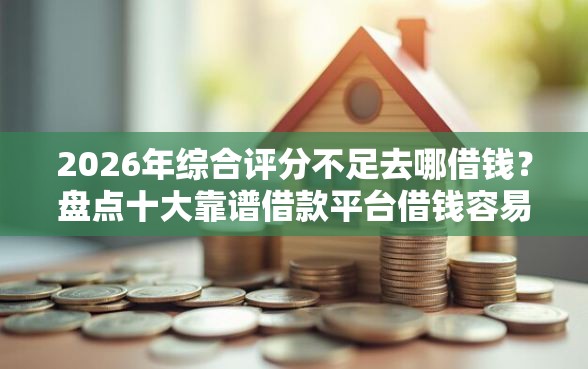 2026年综合评分不足去哪借钱？盘点十大靠谱借款平台借钱容易通过