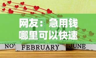 网友：急用钱哪里可以快速借到？求介绍几款什么借钱平台好通过