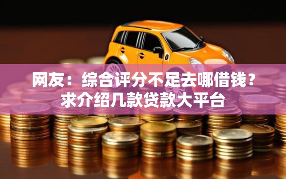 网友：综合评分不足去哪借钱？求介绍几款贷款大平台