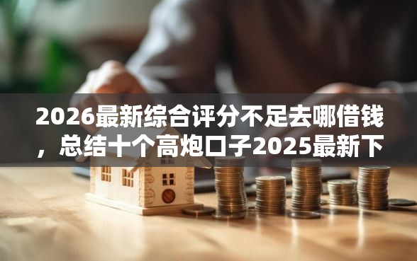 2026最新综合评分不足去哪借钱，总结十个高炮口子2025最新下款！