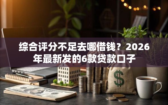 综合评分不足去哪借钱？2026年最新发的6款贷款口子