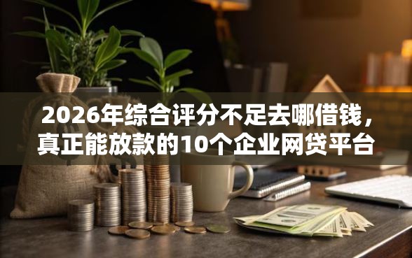 2026年综合评分不足去哪借钱，真正能放款的10个企业网贷平台推荐