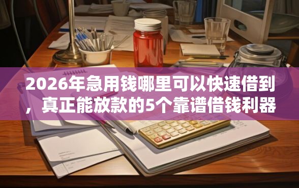 2026年急用钱哪里可以快速借到，真正能放款的5个靠谱借钱利器推荐