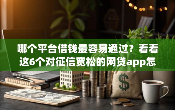 哪个平台借钱最容易通过？看看这6个对征信宽松的网贷app怎么样