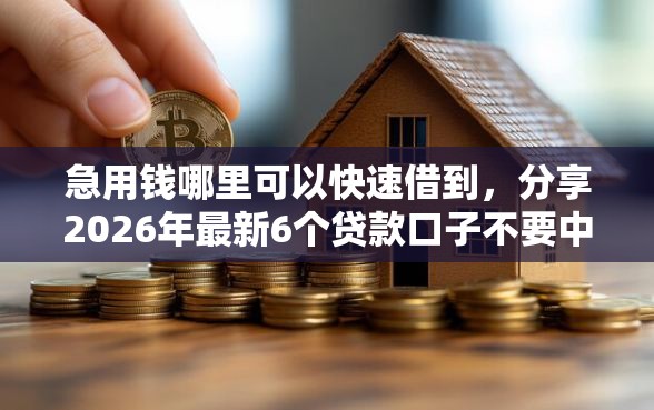 急用钱哪里可以快速借到，分享2026年最新6个贷款口子不要中介求推荐
