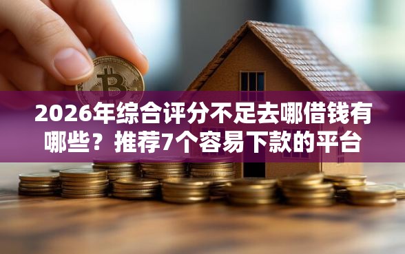 2026年综合评分不足去哪借钱有哪些？推荐7个容易下款的平台