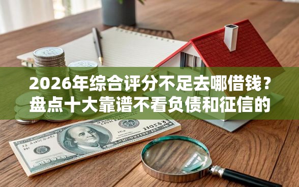2026年综合评分不足去哪借钱？盘点十大靠谱不看负债和征信的口子