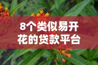 8个类似易开花的贷款平台推荐，专为攻克急用钱哪里可以快速借到难题