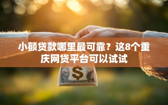 小额贷款哪里最可靠？这8个重庆网贷平台可以试试