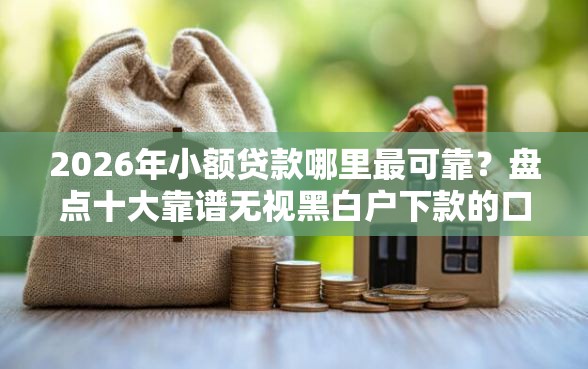 2026年小额贷款哪里最可靠？盘点十大靠谱无视黑白户下款的口子
