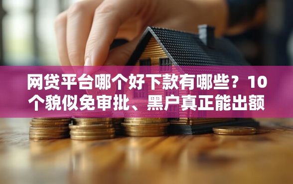 网贷平台哪个好下款有哪些？10个貌似免审批、黑户真正能出额度的软件合集