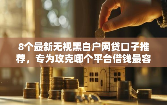 8个最新无视黑白户网贷口子推荐，专为攻克哪个平台借钱最容易通过难题