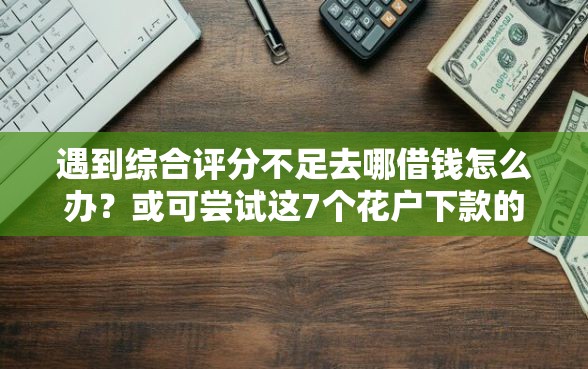 遇到综合评分不足去哪借钱怎么办？或可尝试这7个花户下款的口子2025