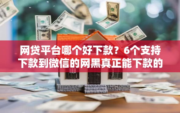 网贷平台哪个好下款?6个支持下款到微信的网黑真正能下款的口子 网贷平台哪个好下款?6个支持下款到微信的网黑真正能下款的口子