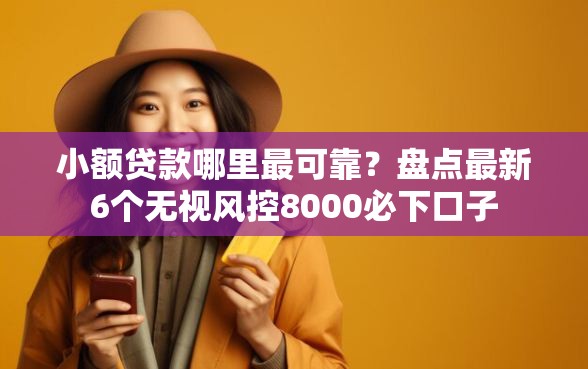 小额贷款哪里最可靠？盘点最新6个无视风控8000必下口子