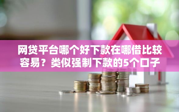 网贷平台哪个好下款在哪借比较容易？类似强制下款的5个口子参考