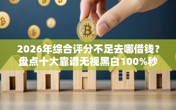 2026年综合评分不足去哪借钱？盘点十大靠谱无视黑白100%秒下网贷软件