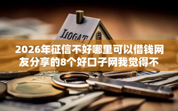 2026年征信不好哪里可以借钱网友分享的8个好口子网我觉得不错！