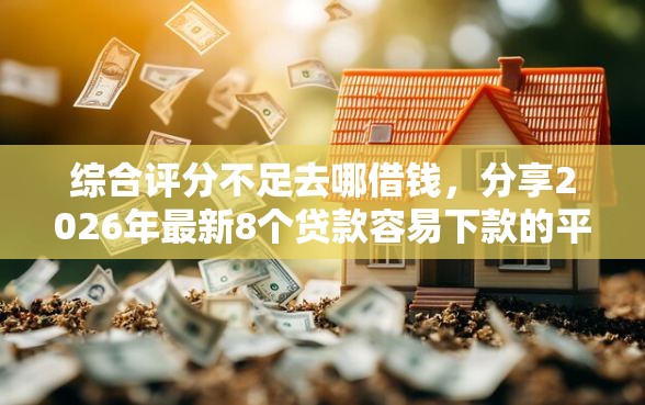 综合评分不足去哪借钱，分享2026年最新8个贷款容易下款的平台