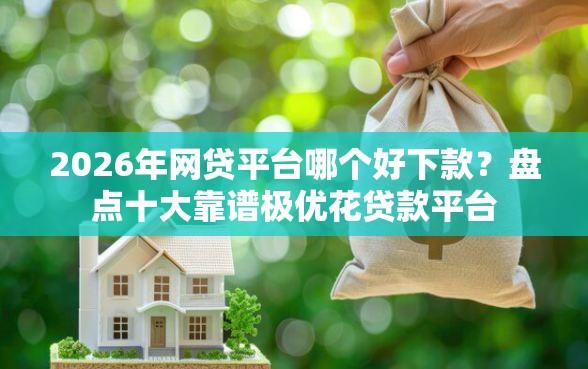 2026年网贷平台哪个好下款？盘点十大靠谱极优花贷款平台