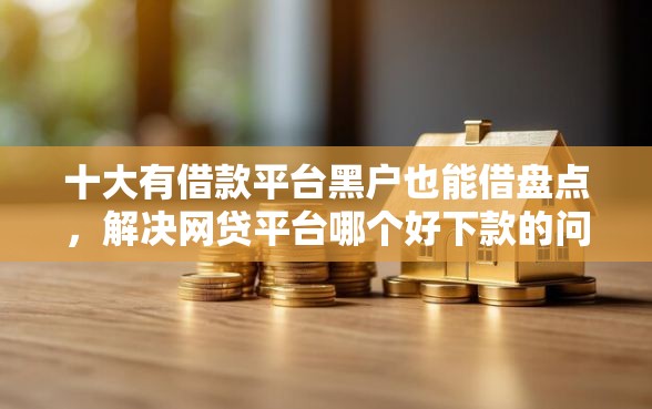 十大有借款平台黑户也能借盘点，解决网贷平台哪个好下款的问题