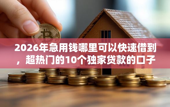 2026年急用钱哪里可以快速借到，超热门的10个独家贷款的口子推荐