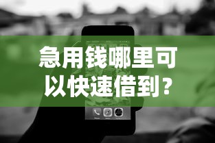 急用钱哪里可以快速借到？这7个百分百下款无视黑白户网贷平台值得一试
