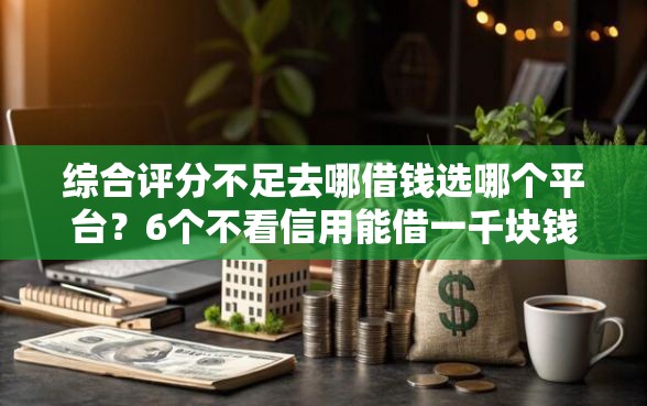 综合评分不足去哪借钱选哪个平台？6个不看信用能借一千块钱的软件推荐