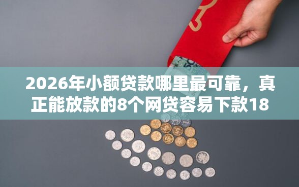 2026年小额贷款哪里最可靠，真正能放款的8个网贷容易下款18岁的平台推荐