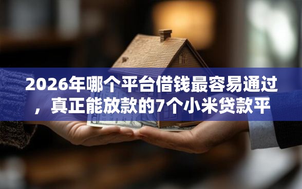 2026年哪个平台借钱最容易通过,真正能放款的7个小米贷款平台推荐 2026年哪个平台借钱最容易通过,真正能放款的7个小米贷款平台推荐