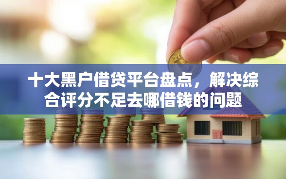 十大黑户借贷平台盘点，解决综合评分不足去哪借钱的问题