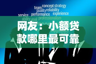 网友：小额贷款哪里最可靠？求介绍几款十大正规网贷平台