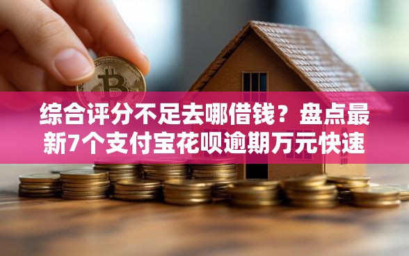 综合评分不足去哪借钱？盘点最新7个支付宝花呗逾期万元快速贷款平台