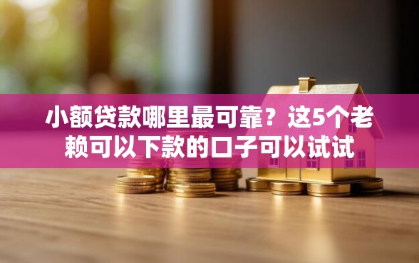 小额贷款哪里最可靠？这5个老赖可以下款的口子可以试试