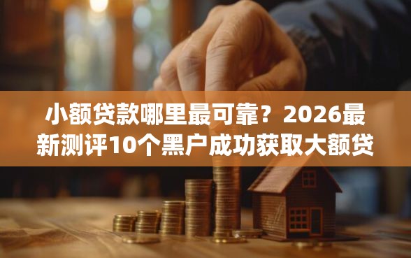 小额贷款哪里最可靠？2026最新测评10个黑户成功获取大额贷款的app
