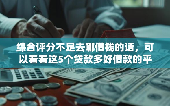 综合评分不足去哪借钱的话，可以看看这5个贷款多好借款的平台