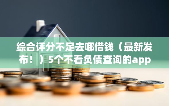 综合评分不足去哪借钱（最新发布！）5个不看负债查询的app