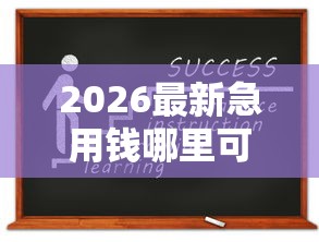 2026最新急用钱哪里可以快速借到（支持微信），6个无视黑户包下款的口子无私分享