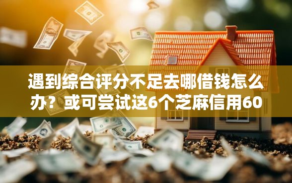 遇到综合评分不足去哪借钱怎么办？或可尝试这6个芝麻信用600贷款口子