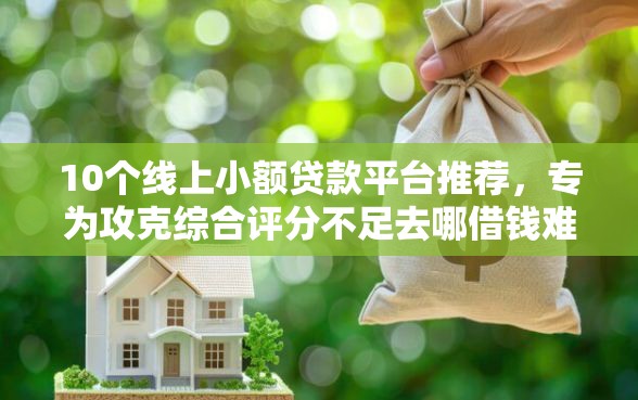 10个线上小额贷款平台推荐，专为攻克综合评分不足去哪借钱难题