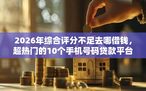2026年综合评分不足去哪借钱，超热门的10个手机号码贷款平台推荐