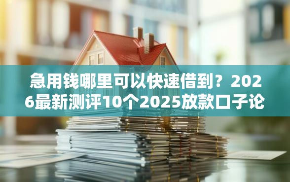 急用钱哪里可以快速借到？2026最新测评10个2025放款口子论坛