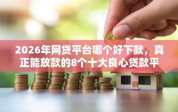 2026年网贷平台哪个好下款，真正能放款的8个十大良心贷款平台推荐推荐