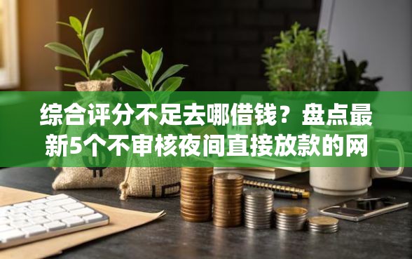 综合评分不足去哪借钱？盘点最新5个不审核夜间直接放款的网贷app