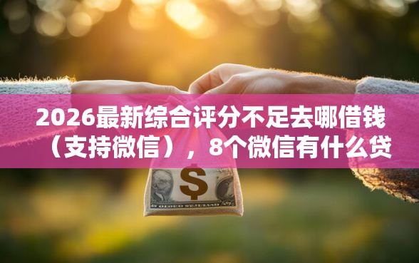 2026最新综合评分不足去哪借钱（支持微信），8个微信有什么贷款平台无私分享
