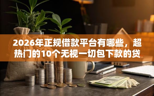 2026年正规借款平台有哪些，超热门的10个无视一切包下款的贷款口子推荐
