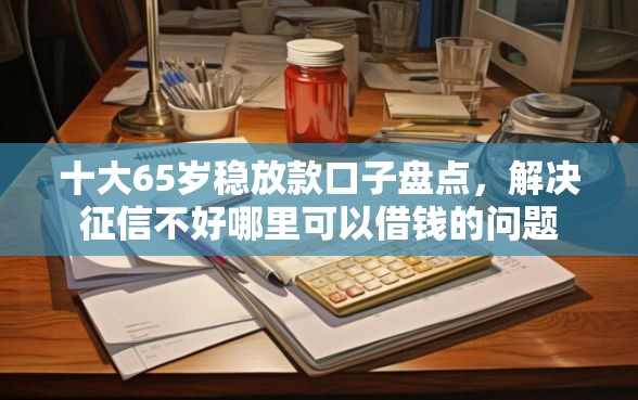 十大65岁稳放款口子盘点，解决征信不好哪里可以借钱的问题
