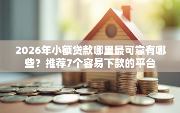 2026年小额贷款哪里最可靠有哪些？推荐7个容易下款的平台